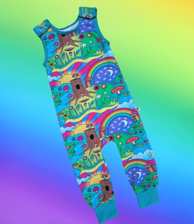Dandelion Dungarees